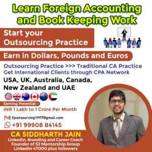 OPEN YOUR FOREIGN ACCOUNTING AND OUTSOURCING WORK DIVISION IN YOUR OFFICE